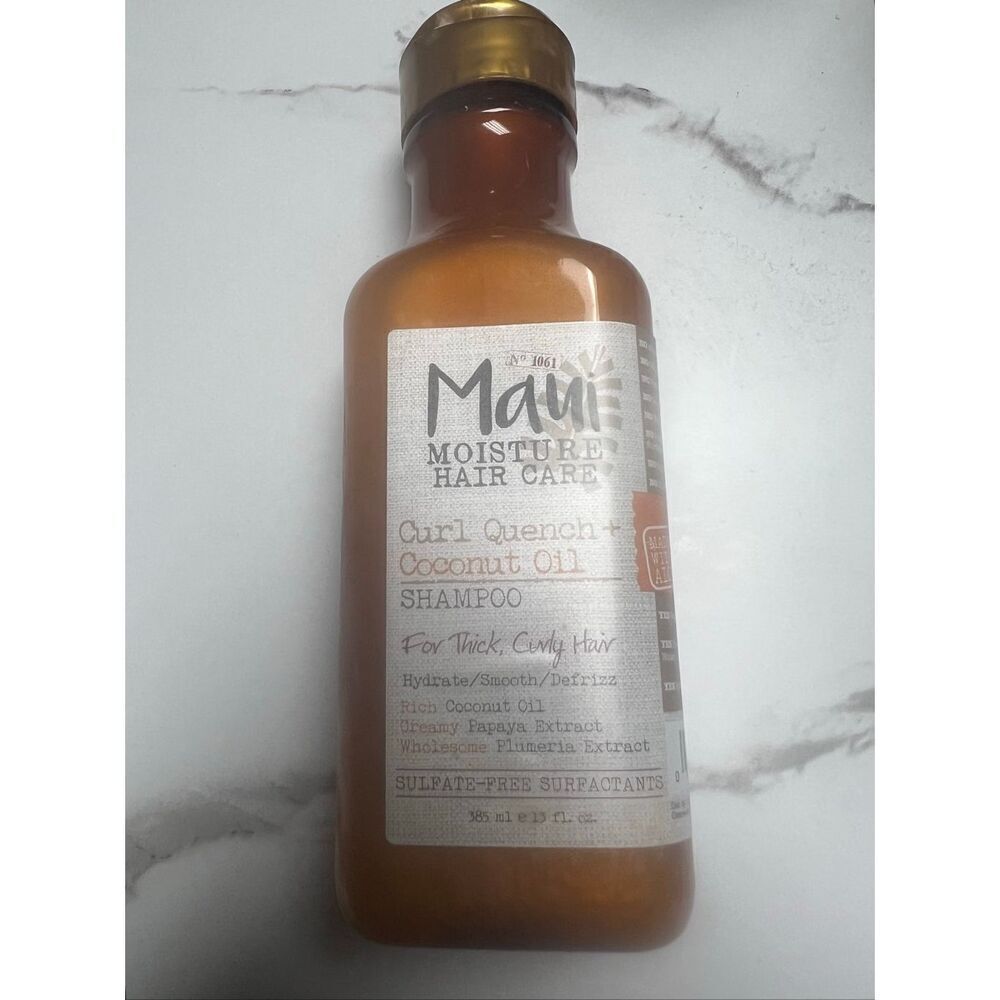 Maui Moisture Hair Care Shampoo 13 fl. oz. Curl Quench + Coconut Oil